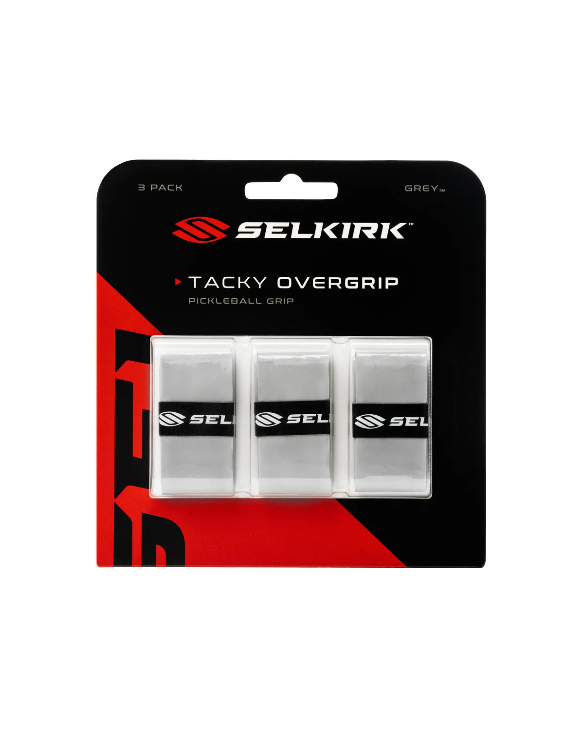 SELKIRK grip de raquette pickleball SURGRIP TACKY - Pack de 3