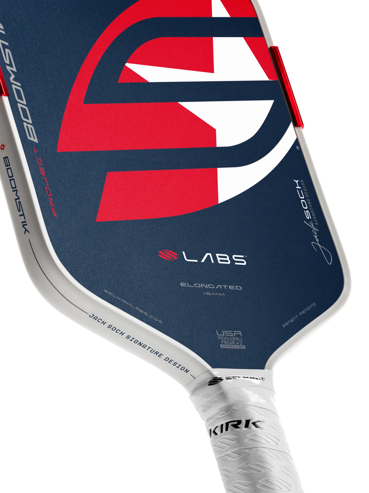 SELKIRK Labs raquette de pickleball Project Boomstik / Elongated - Jack Sock Signature